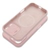 Futerał do iPhone 16 Silicone 2mm zgodny z MagSafe pudrowy róż